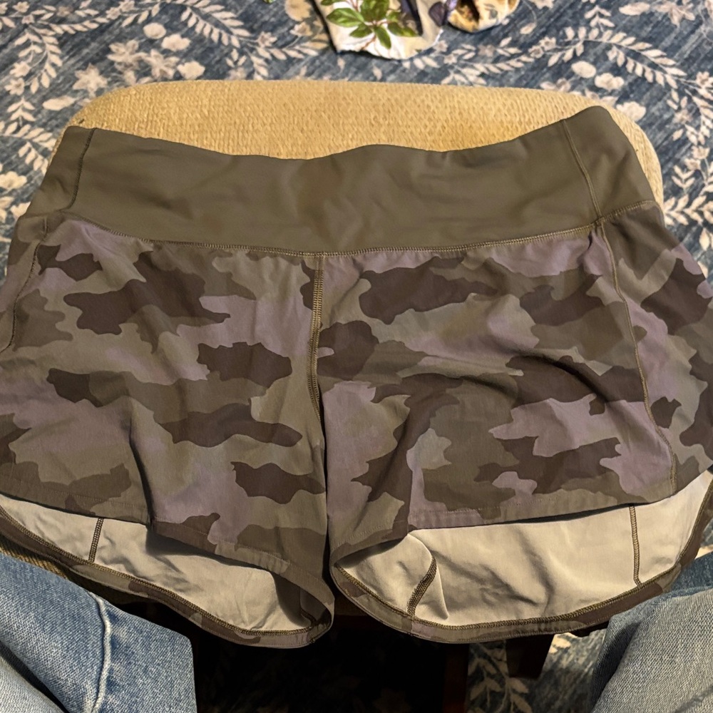lululemon athletica Camouflage Athletic Shorts